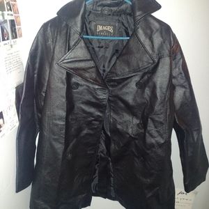 VINTAGE damselle leather jacket
